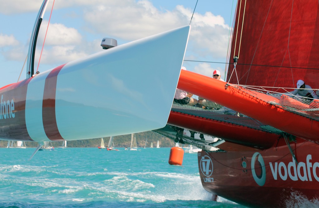 TeamVodafoneSailing at top mark © Airlie Beach Race Week media